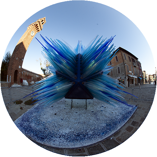 Murano, Simone Cenedese Natale Di Luse in una Cometa Di Vetro